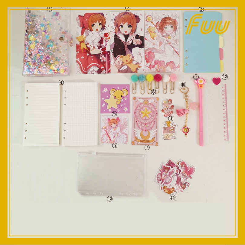 Sổ Sakura Thủ Lĩnh Thẻ Bài mẫu 3