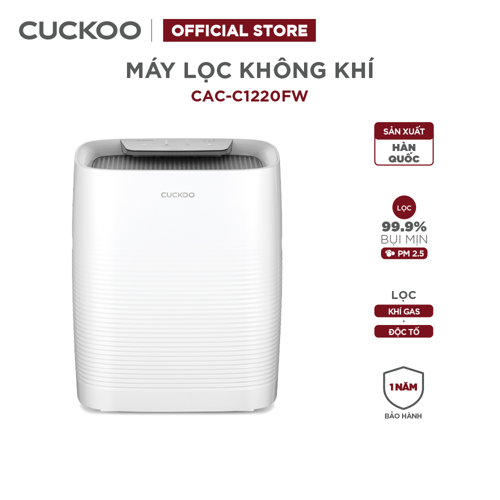 Máy lọc không khí Cuckoo CAC-C1220FW - Hàng chính hãng