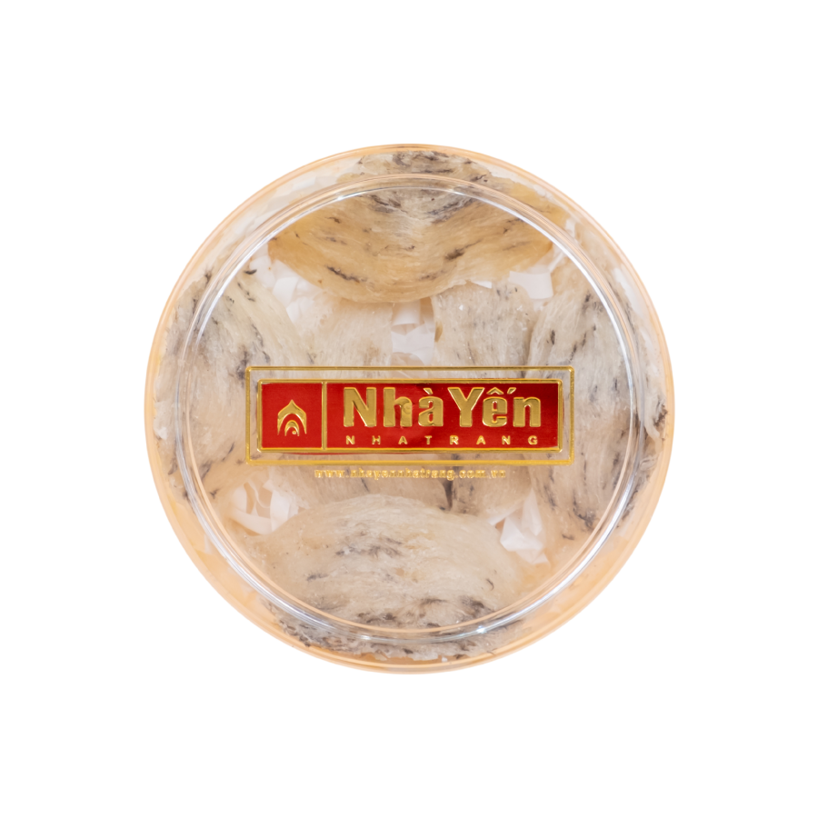 Tổ Yến Trắng Thô - Hộp 50 Gram - Loại Chất Lượng 39 - Tổ Yến Thô - Tổ Yến Nguyên Chất - Nhà Yến Nha Trang - Đặc Sản Nha Trang - Yến Sào Chất Lượng