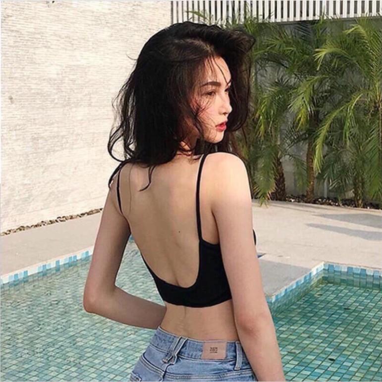 Áo Ngực Scoptop Nữ. Áo Lót Bra cotton Lưng chữ U mút mỏng Hàng Bán shop