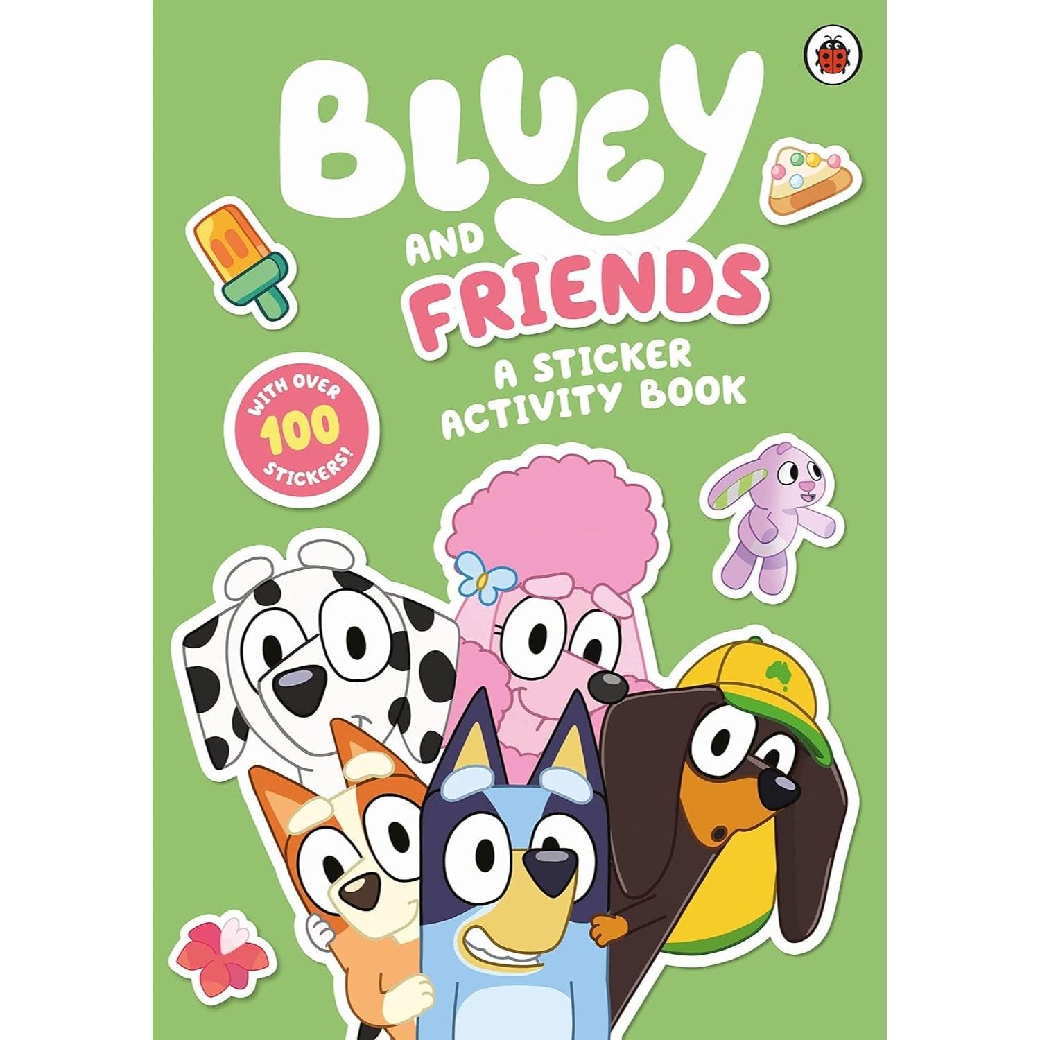 Sách Bluey And Friends: A Sticker Book