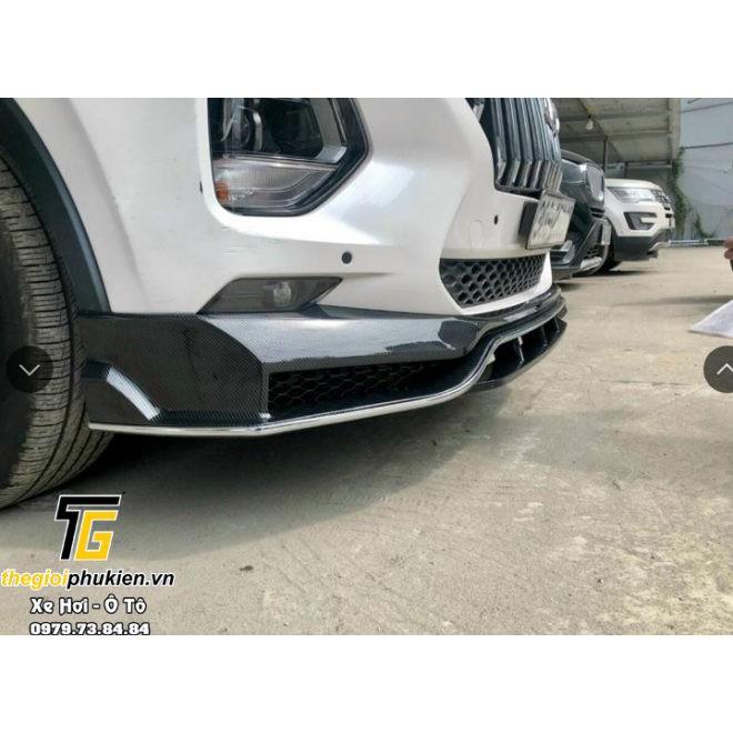 Ốp cản trước, Lip trước Hyundai Santafe 2019 - 2020