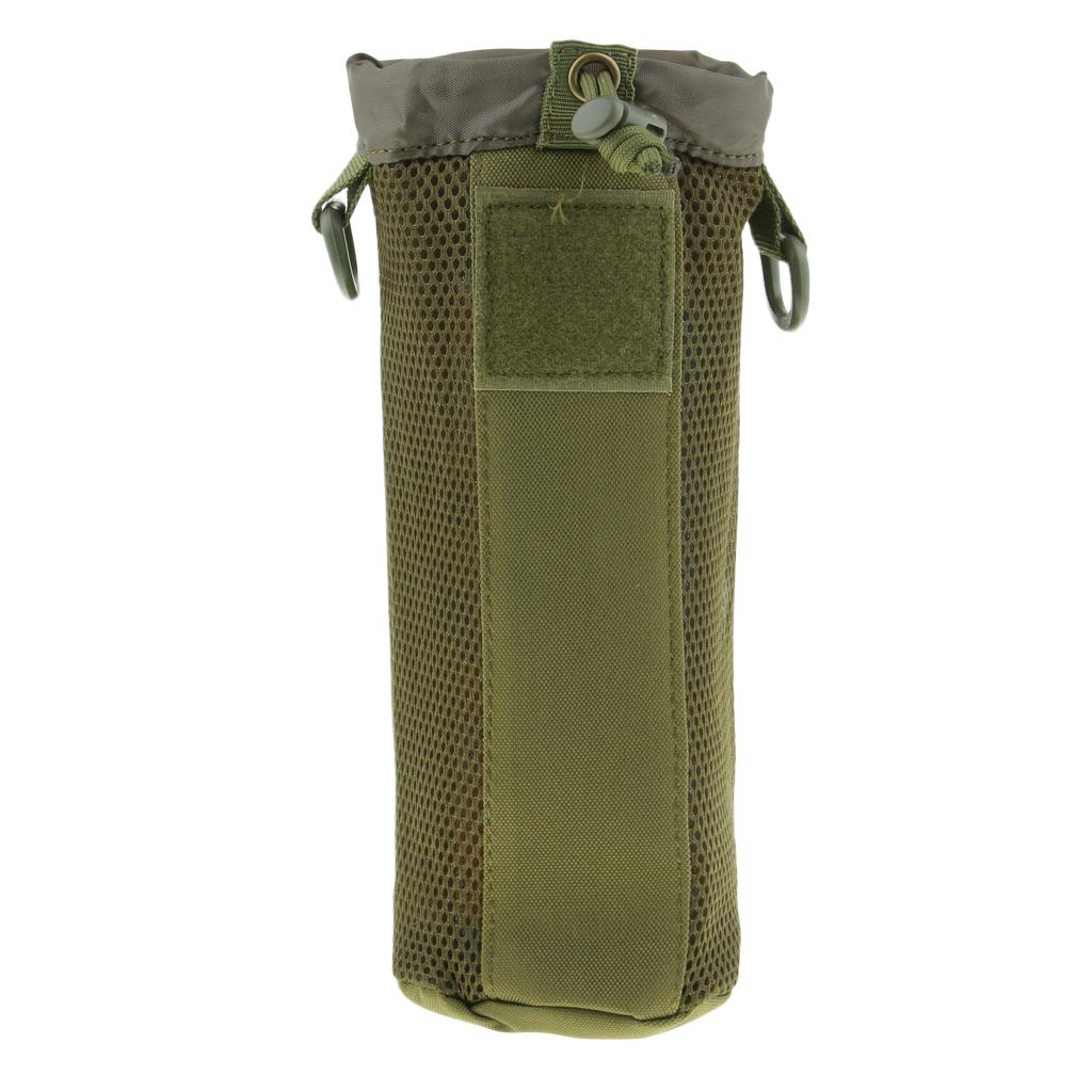 Outdoor Sport Molle Water Bottle Bag Pouch Holder Carrier Kettle Pack 750ml