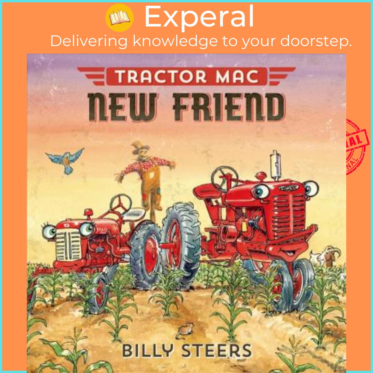 Sách - Tractor Mac New Friend by Billy Steers (US edition, hardcover)