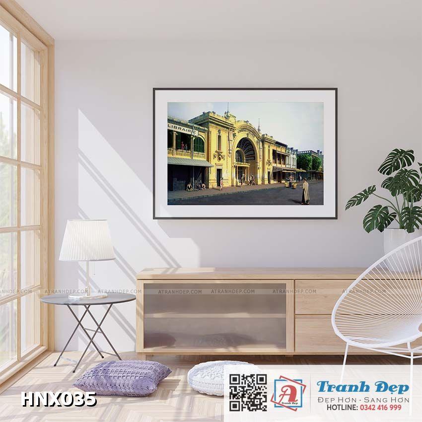Tranh phong cảnh Hà Nội xưa - HNX035