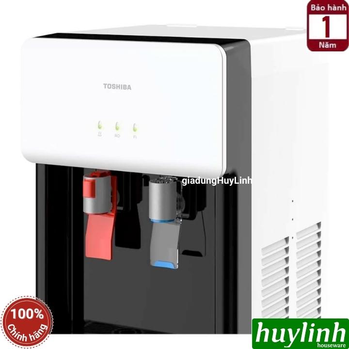 Máy lọc nước RO Toshiba TWP-H1660SVN(W) - UV khử khuẩn - 7 lõi lọc - Trang bị vòi nước nóng - Hàng chính hãng