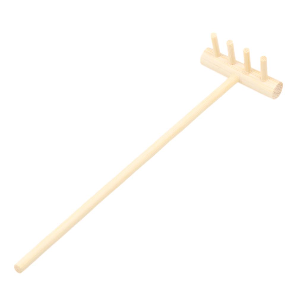 3Pcs Cute Rake Meditation Accessory for Feng Shui Zen Garden Sand DIY Decor