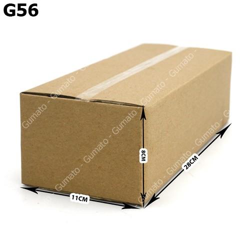 Hộp giấy, thùng carton size 28x11x8 giấy carton gói hàng Everest