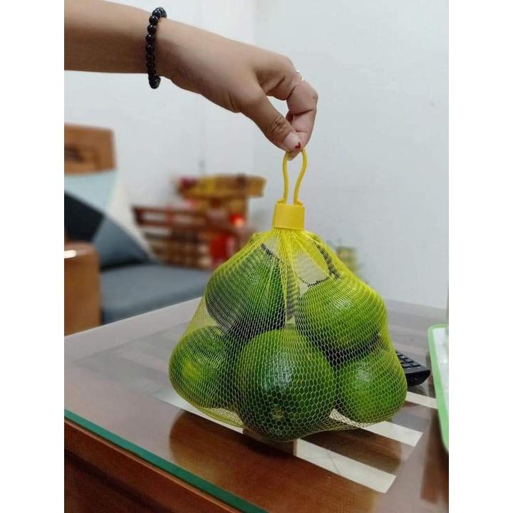 2 kg túi lưới đựng hoa quả, hành tỏi, thạch rau câu