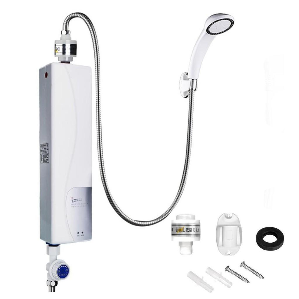 Bộ máy nước nóng IPP 3000w nhỏ gọn kèm Vòi sen - Home and Garden