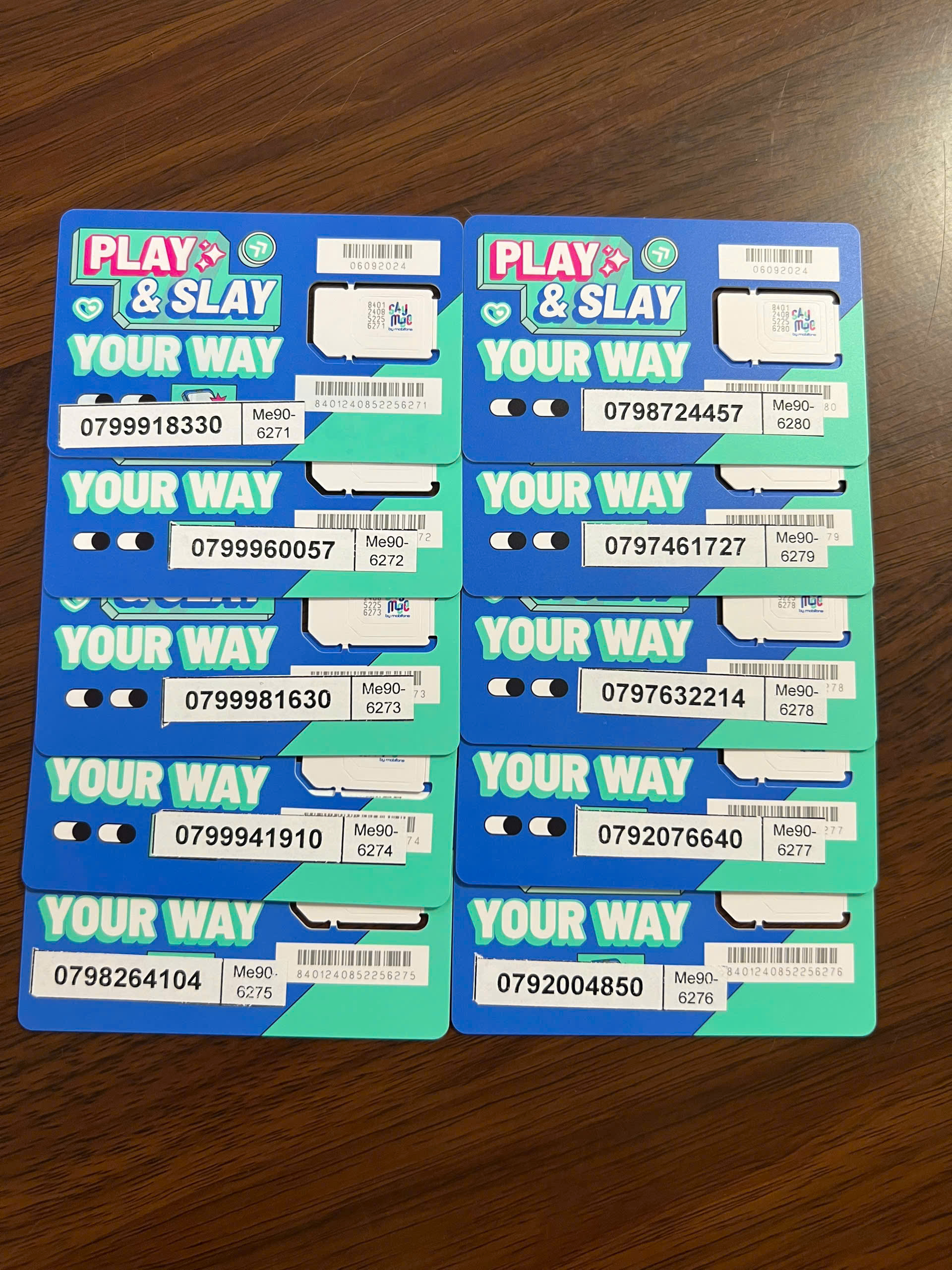 SIM 5G MOBIFONE SAYMEE - Sim GenZ, CHỌN SỐ, GÓI CƯỚC 5G, NGHE GỌI - Sim chưa kích hoạt - Hàng chính hãng