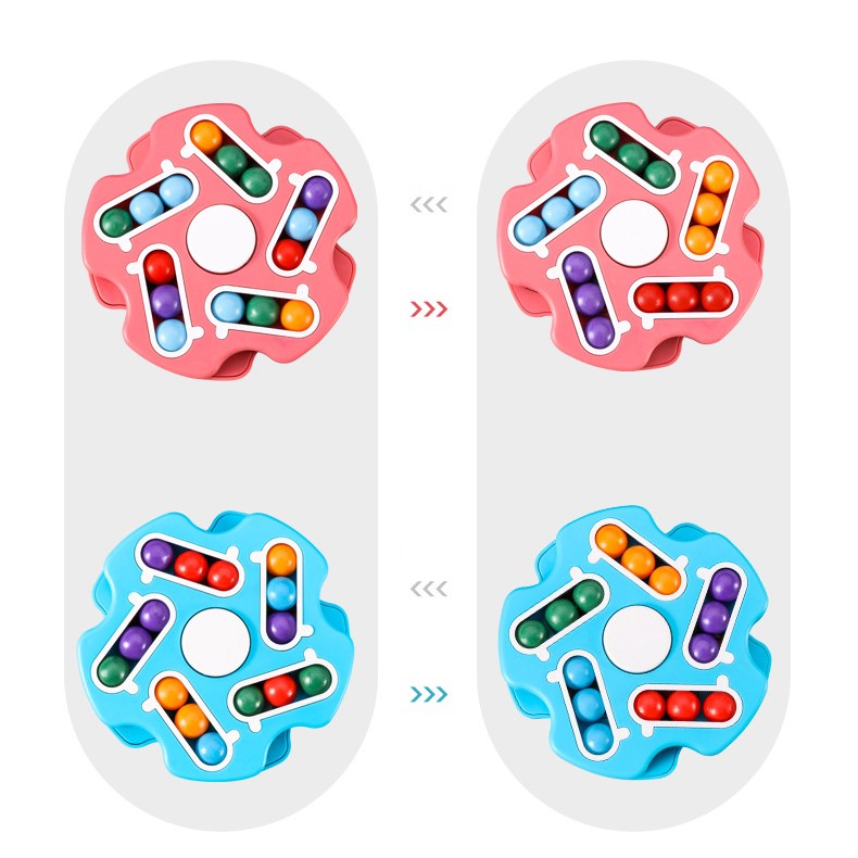 Đồ Chơi Giải Đố Spiner Xoay 2 Mặt Hạt Đậu Thần Kỳ