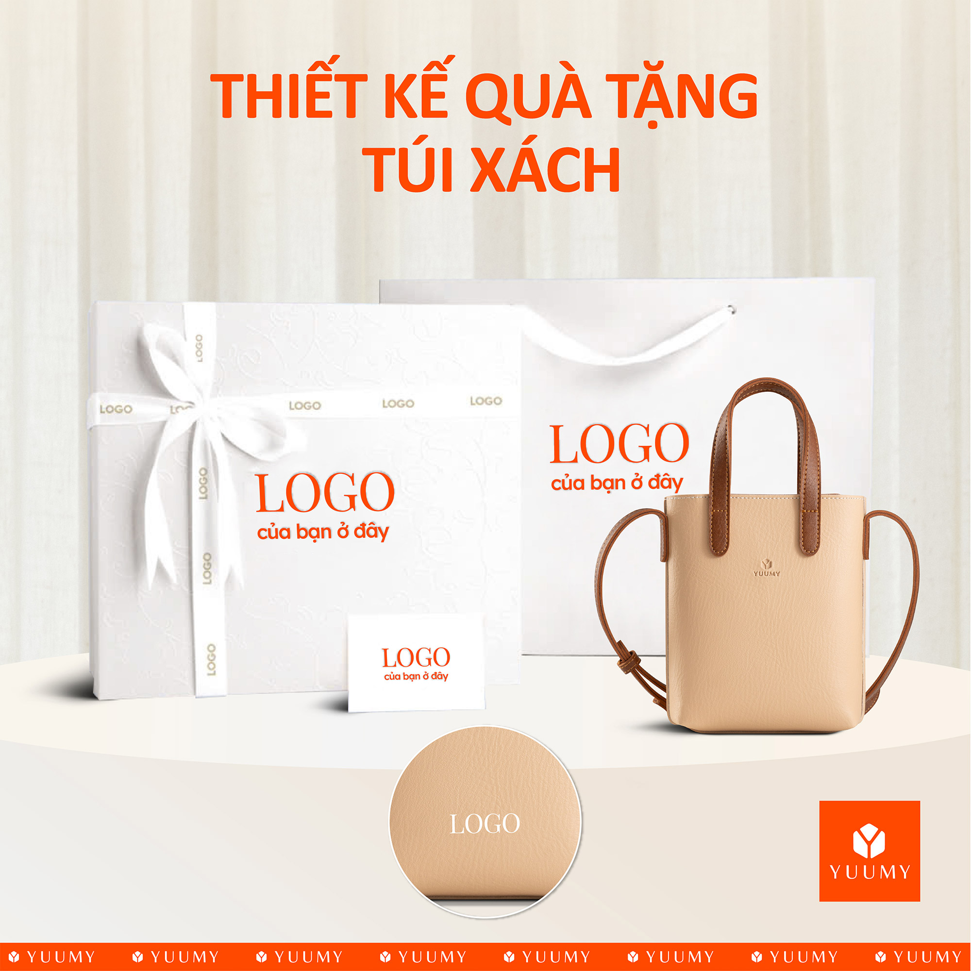 Túi Yuumy ( Thời trang nữ dáng chữ nhật mini - Túi đeo chéo da Bergen YN305 )