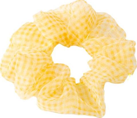Sét 2 Dây buộc tóc kẻ caro tinh tế vòng lớn Scrunchies xinh xắn HD50