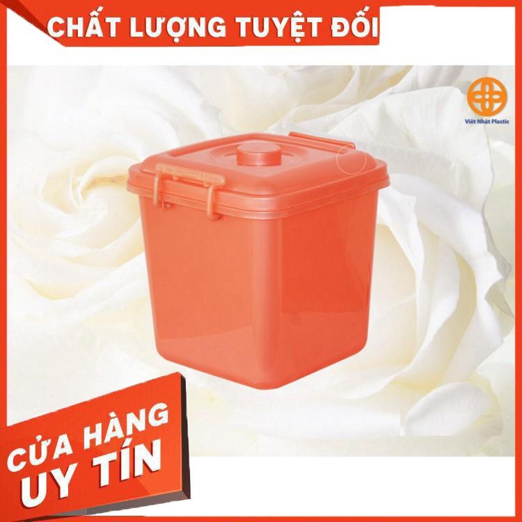 Thùng gạo Việt Nhật lớn nhỏ - Đồ dùng nhà bếp cao cấp bằng nhựa vệ sinh tiện dụng