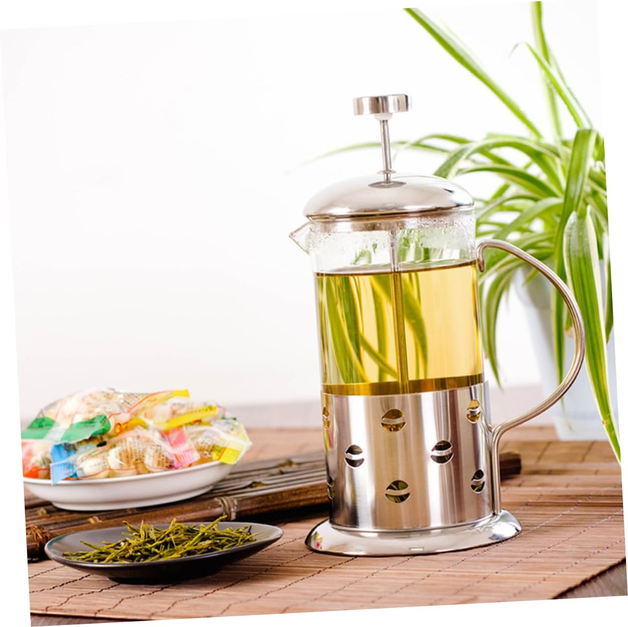 Bình Pha Cà Phê Pha Trà dạng ép FRENCH PRESS Glass 600ml