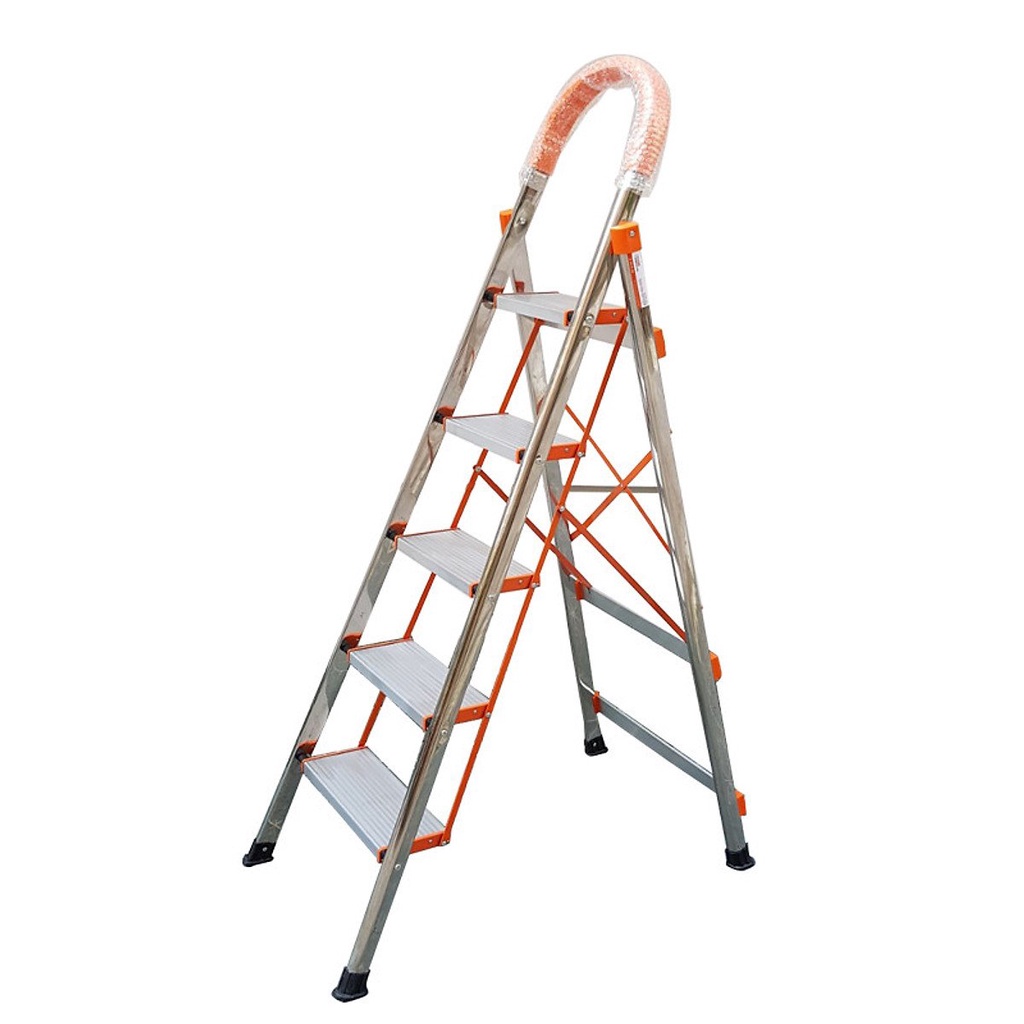 Thang ghế Inox 4 bậc 92cm DIY TLS-04 Hàng chính hãng - Tiêu chuẩn EN131