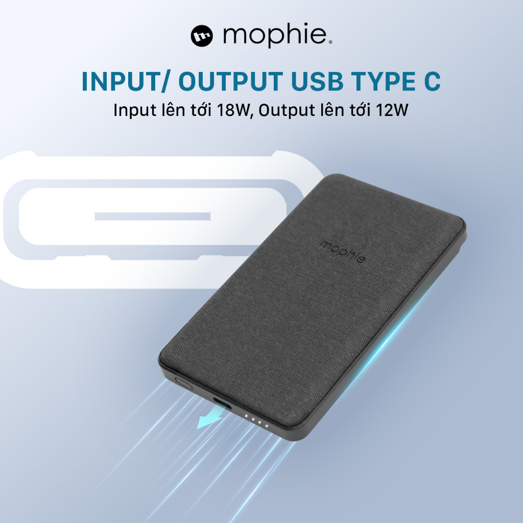 Sạc dự phòng Mophie Snap+ juice pack mini 5,000mAh V2 - Hàng chính hãng