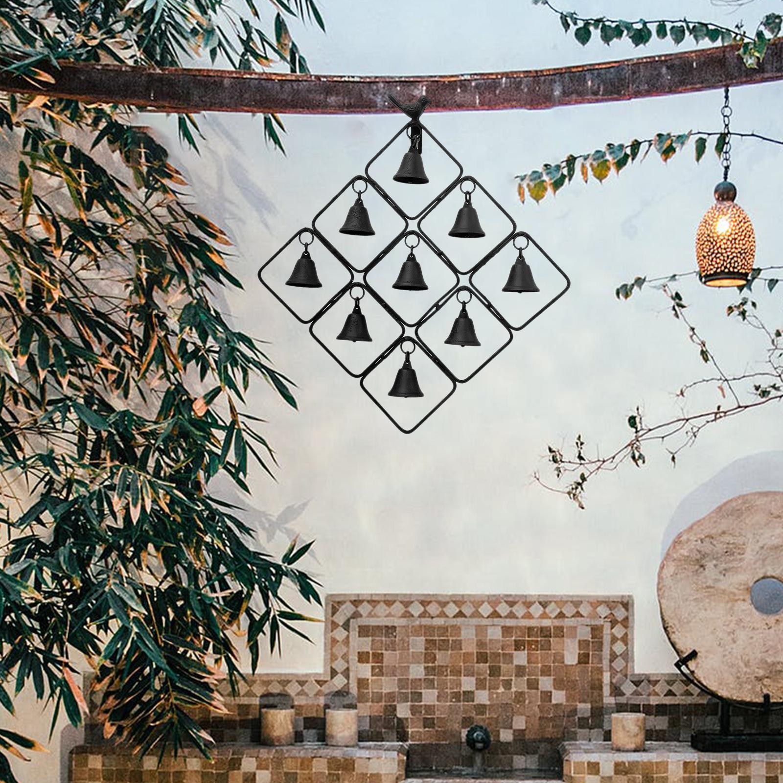 Wind Chimes Hanging Decor Bell Wind Chimes for Backyard Outdoor Decoration