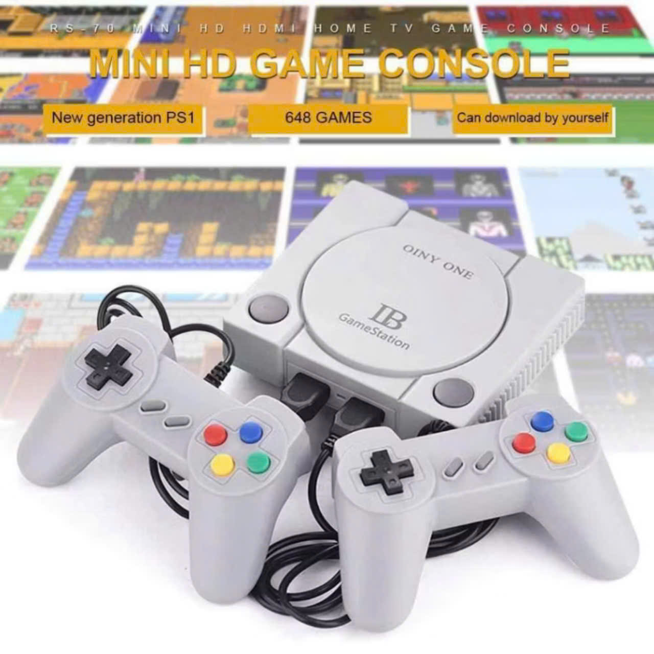 Máy Chơi Game Cầm Tay Mini 4 Nút 2 người chơi 628+20 Trò  - MCG Kết Nối Tivi Hình Ảnh Siêu Sắc Nét phiên bản cầm tay cao cấp nhất thế hệ mới hàng nhập khẩu