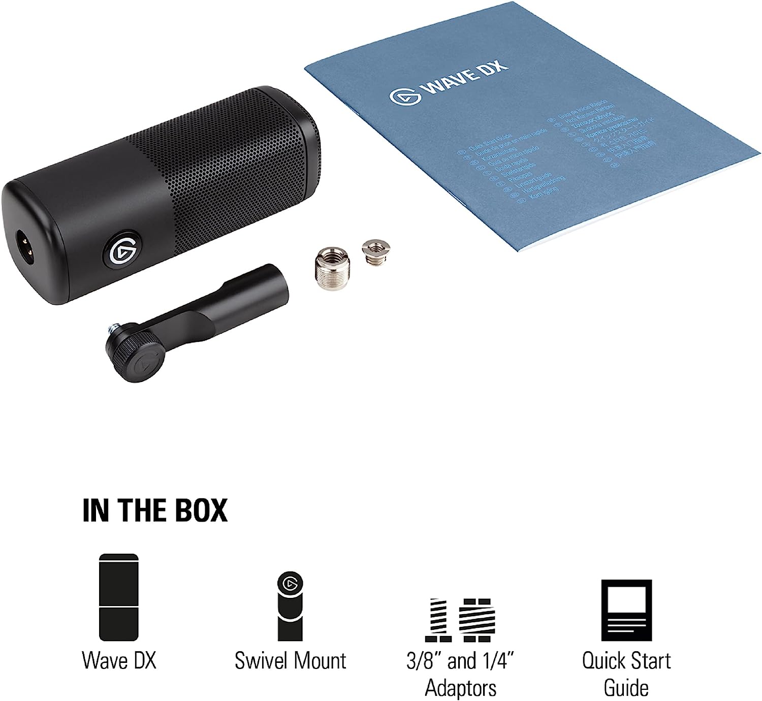 Thiết bị thu âm Microphone Elgato Wave DX_Mới, hàng chính hãng