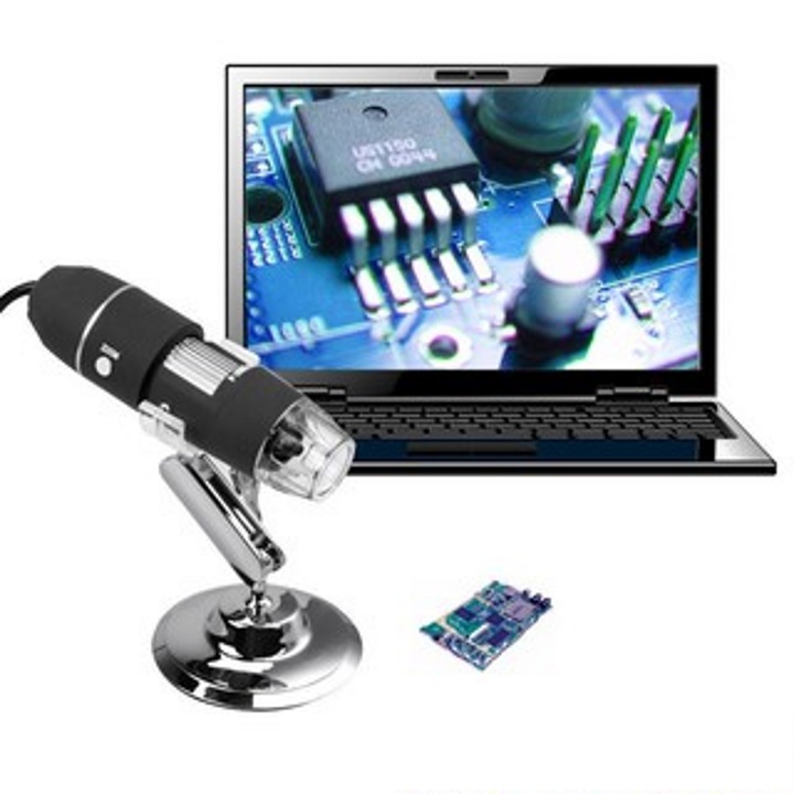 KÍNH HIỂN VI ĐIỆN TỬ PHÓNG ĐẠI 1000X KẾT NỐI ĐIỆN THOẠI VÀ MÁY TÍNH DIGITAL MICROSCOPE CHUYÊN DÙNG ĐỂ SOI LINH KIỆN NHỎ