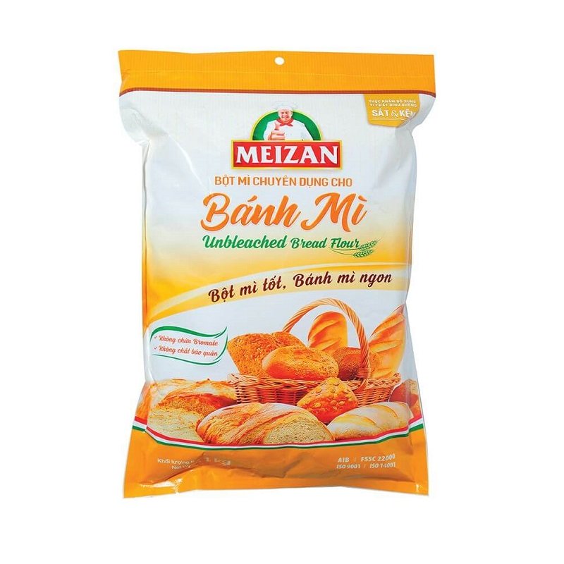 Bột mỳ hiệu Meizan bánh mỳ 1kg