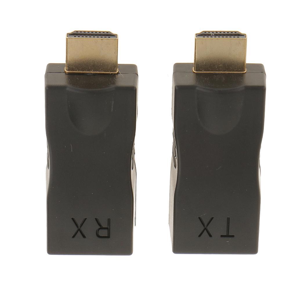 4K 1080P 3D Extender Over Single Cat 5e/6 Network Ethernet Adapter