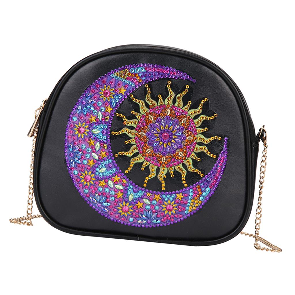 Creative Special Shaped Diamond Painting Tassel Crossbody Bags