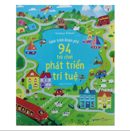 Hành Trình Khám Phá 94 Trò Chơi Phát Triển Trí Tuệ. Tặng bút/ sổ tay