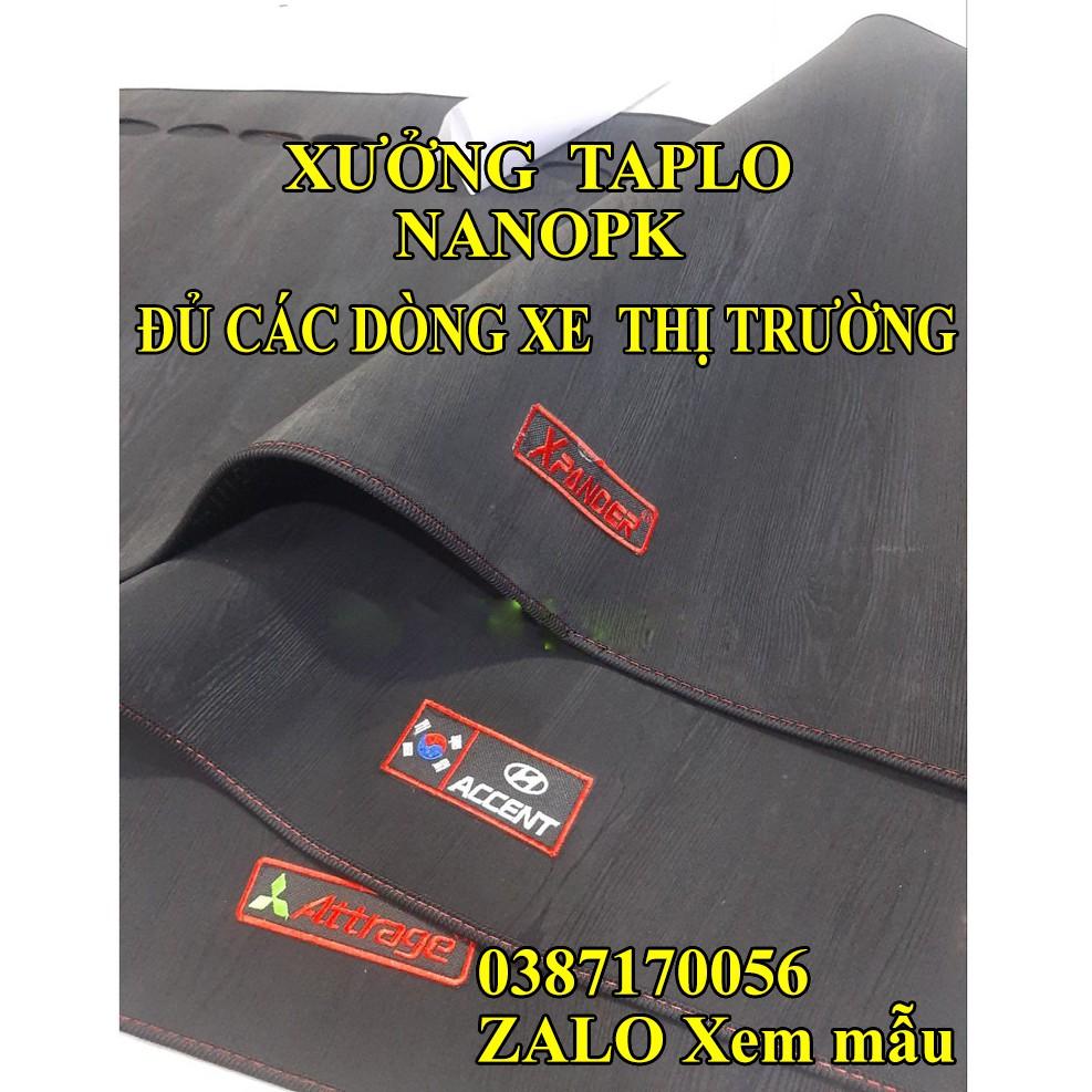 Thảm taplo Xpander,Bản cross Da VÂN GỖ CAO CẤP, 3 LƠP CHỐNG TRƯỢT, BH10 năm, NANOPK
