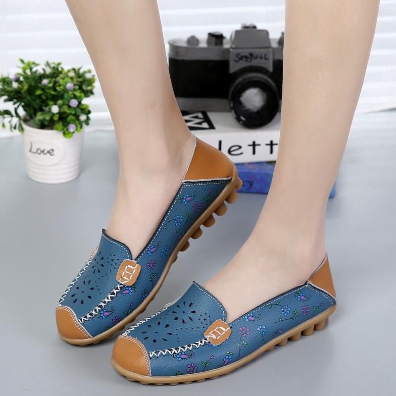 2020 Fashion women outdoor soft non-slip sneakers casual flat doll shoes