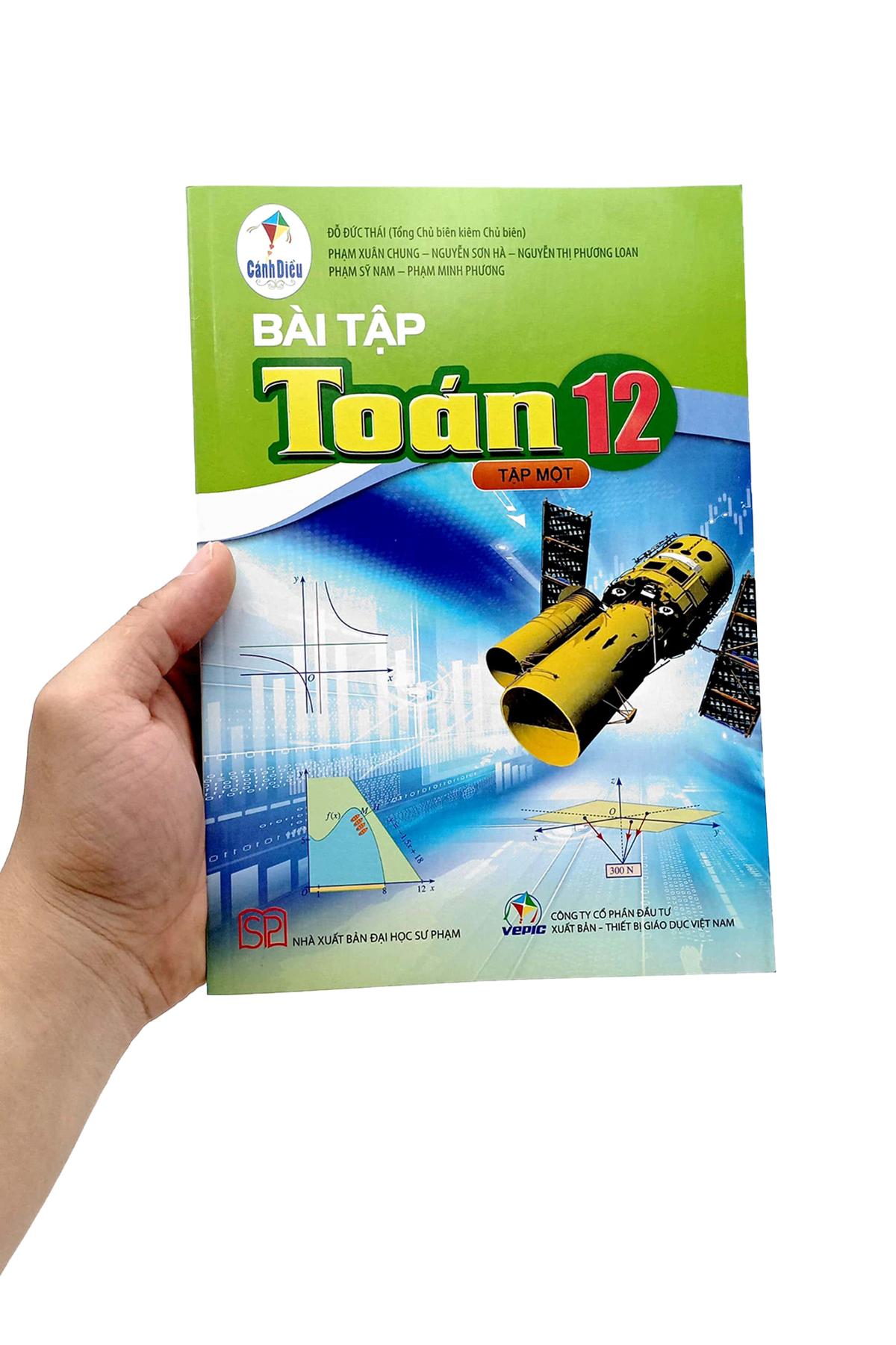 Bài Tập Toán 12 - Tập 1 (Cánh Diều) (Chuẩn)
