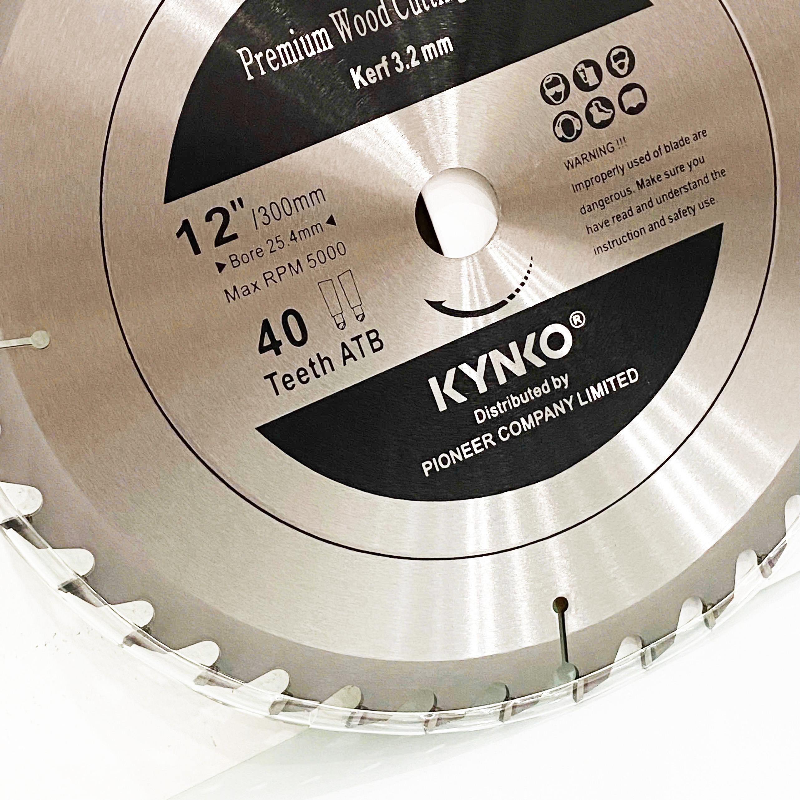 LƯỠI CƯA GỖ TCT 40 RĂNG đường kính phi Ø 300mm KYNKO WGZ300040PD25b24