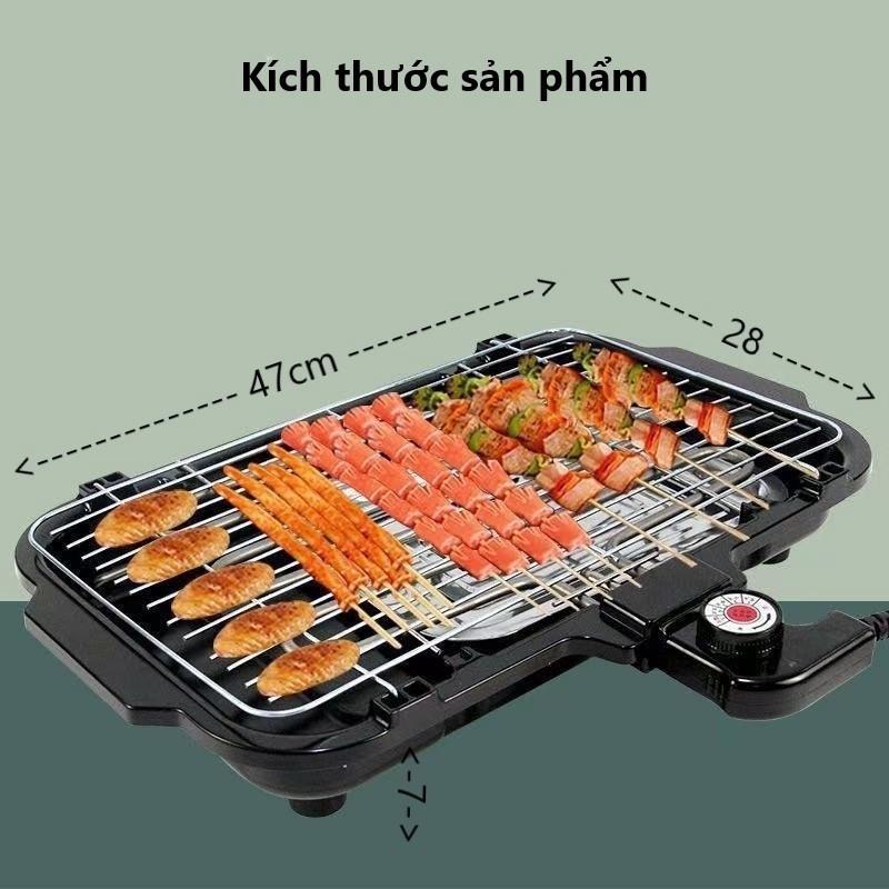 BẾP NƯỚNG ĐIỆN KHÔNG KHÓI-BARBECUE GRILL 2000w