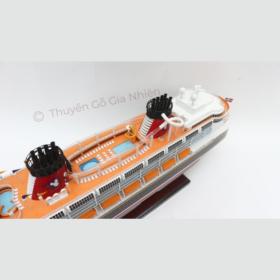 Mô Hình Thuyền Gỗ Trang Trí Phong Thủy Dạng Thuyền Du Lịch DISNEY FANTASY Chính Hãng, Hàng Xuất Khẩu Chất Lượng Cao