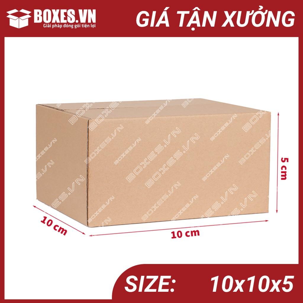 10x10x5 Combo 50 hộp Carton đóng gói hàng giá tại xưởng