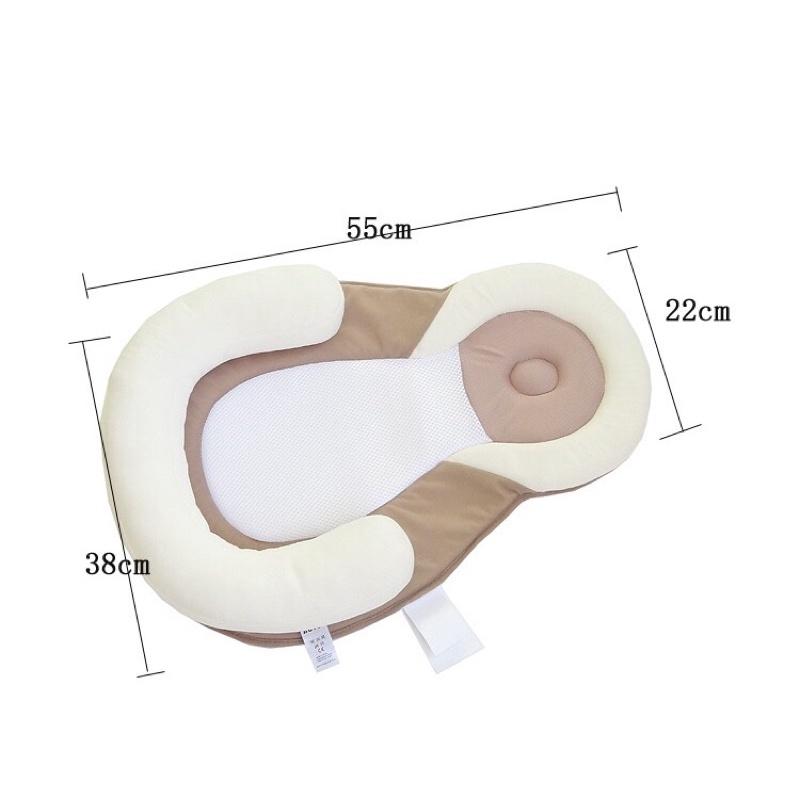 Đệm chống trào ngược định hình tư thế cho bé ngủ ngon không nôn trớ không giật mình ( chính hãng