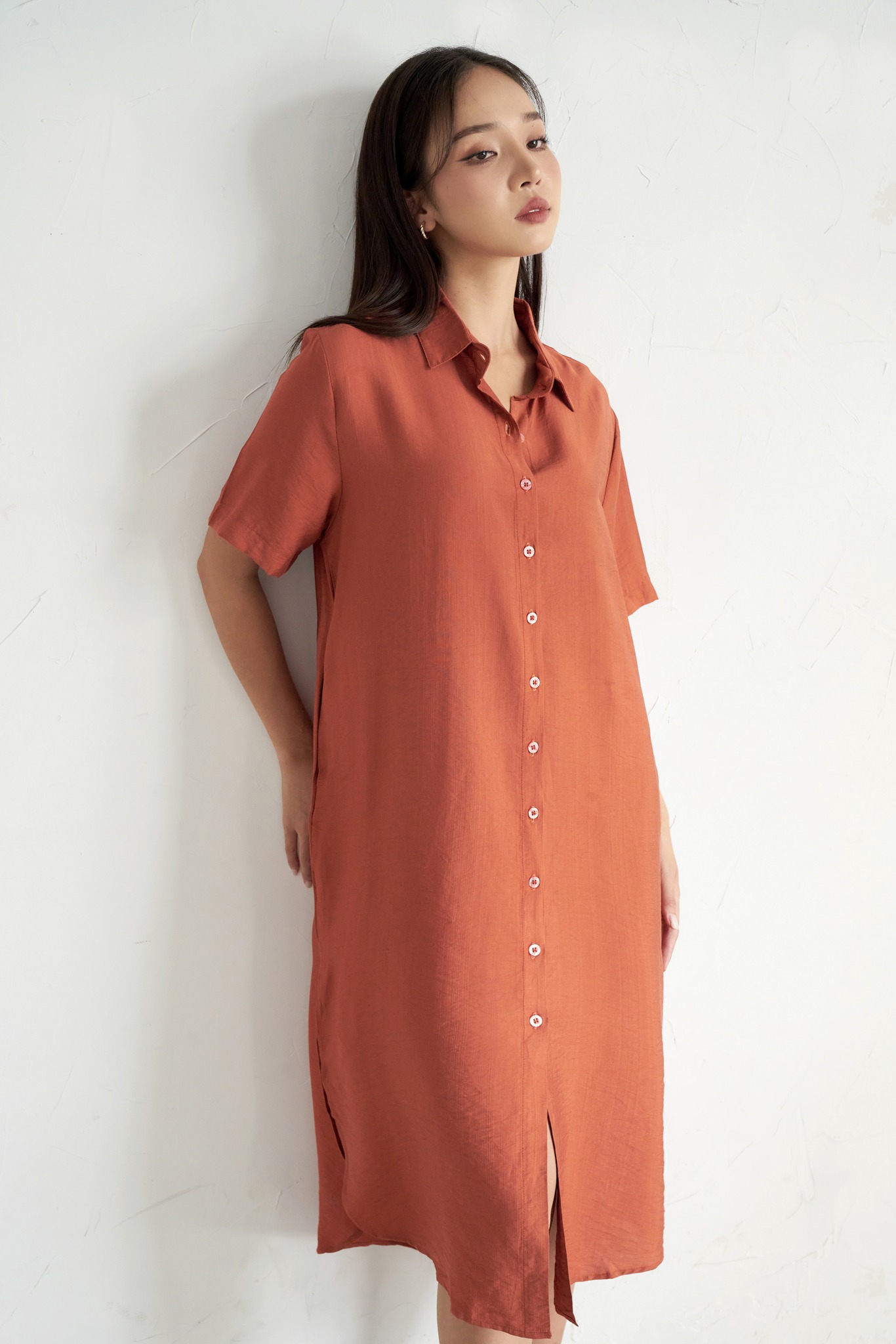 OLV - Đầm Clay Long Shirt Dress