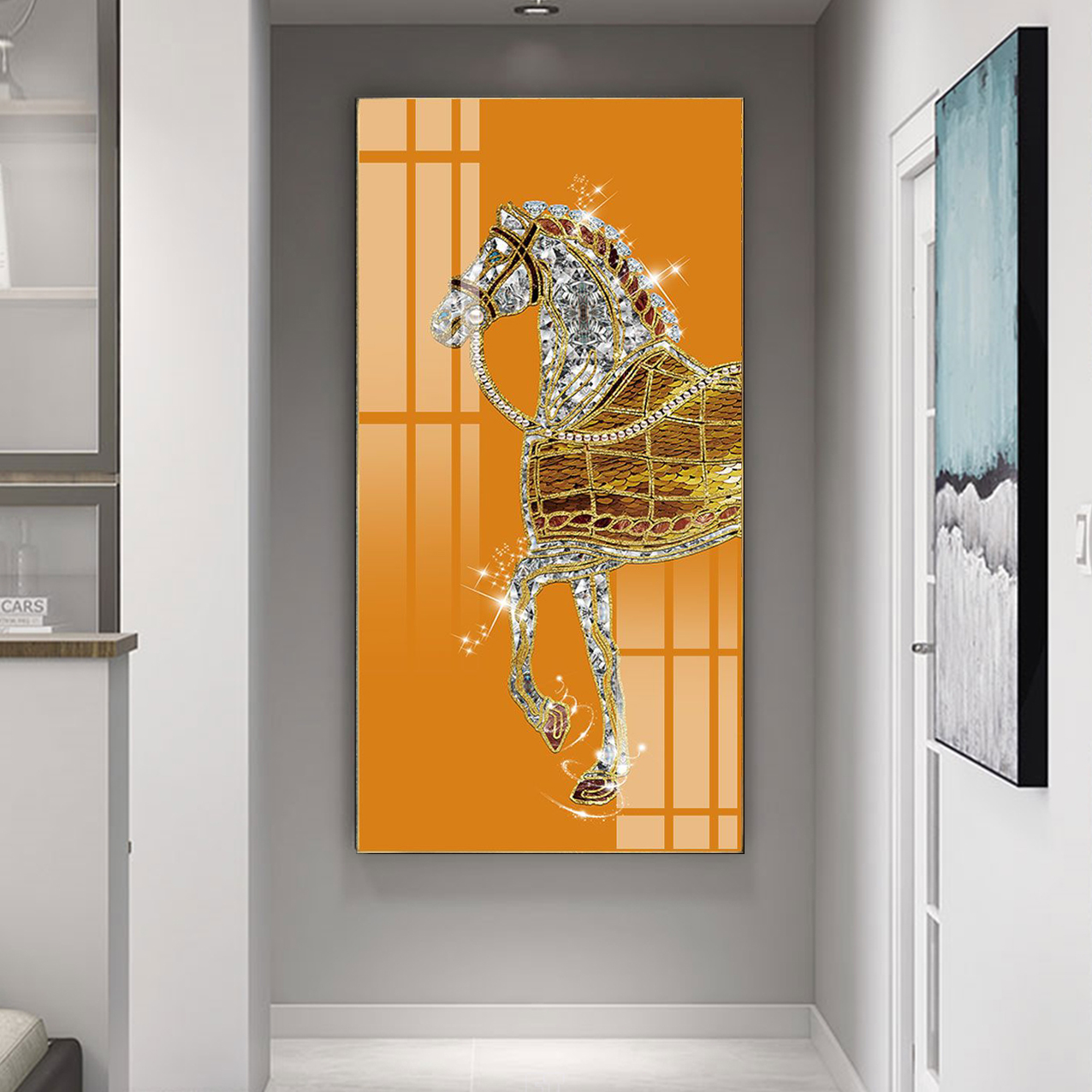 Tranh Phong Thủy Cho Người Tuổi Ngọ - Tranh Canvas Ngựa Nghệ Thuật