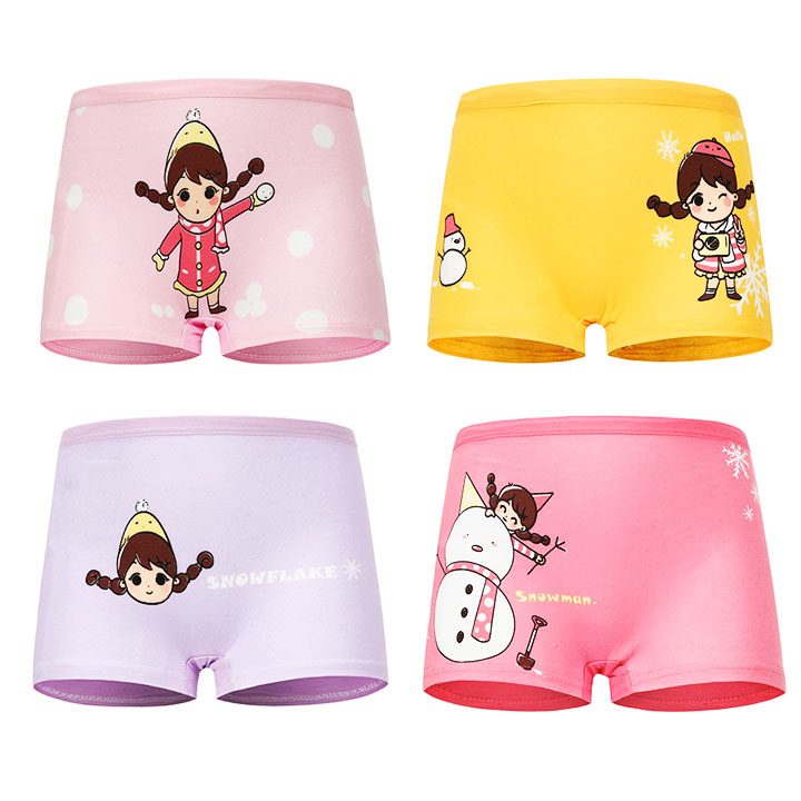 Quần chip đùi cotton mát mẻ cho bé gái 2-12 tuổi mẫu mới đủ họa tiết màu sắc nhã nhặn đáng yêu – SC023