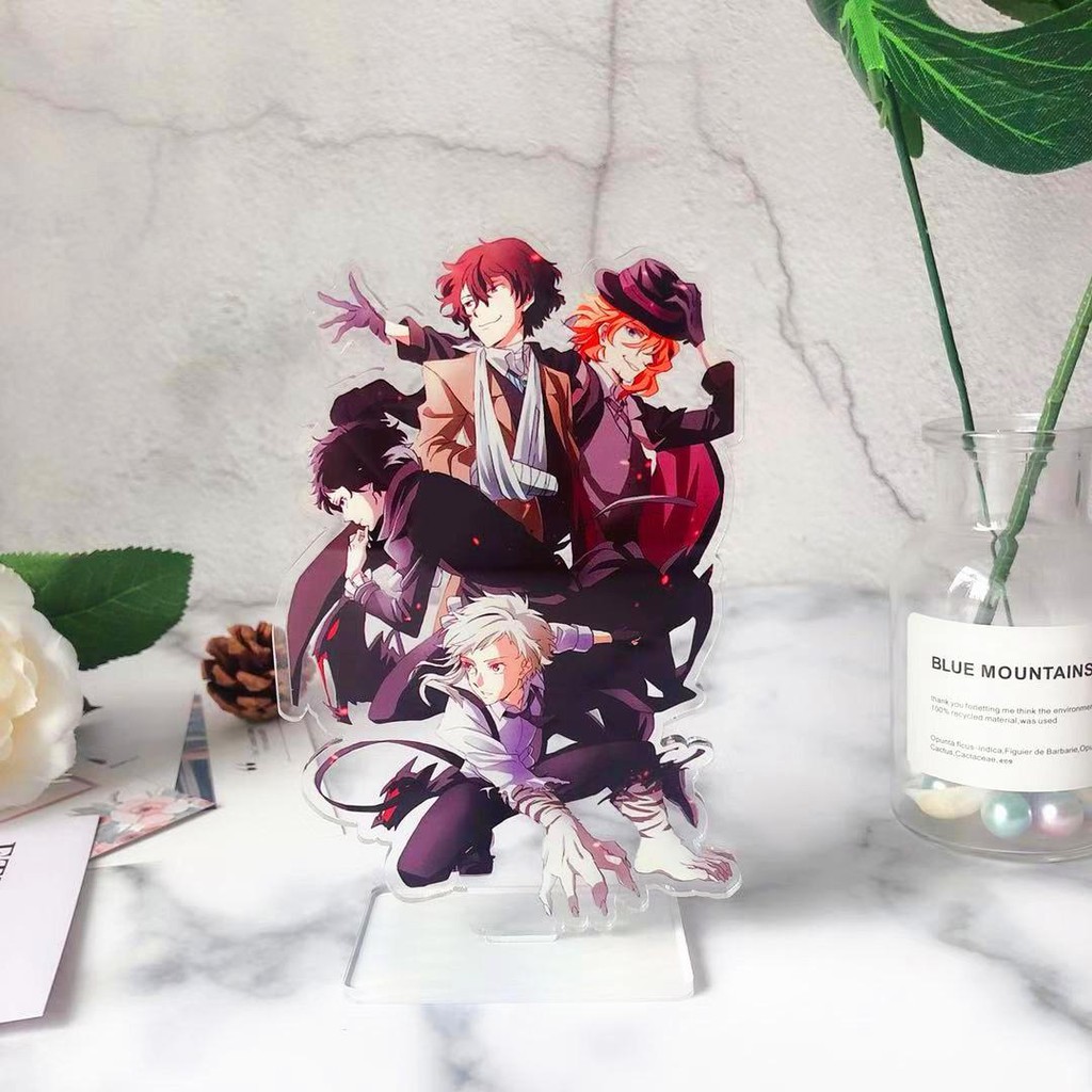 Mô hình standee trưng bày BUNGOU STRAY DOGS Văn Hào Lưu Lạc anime (MẪU GIAO NGẪU NHIÊN)