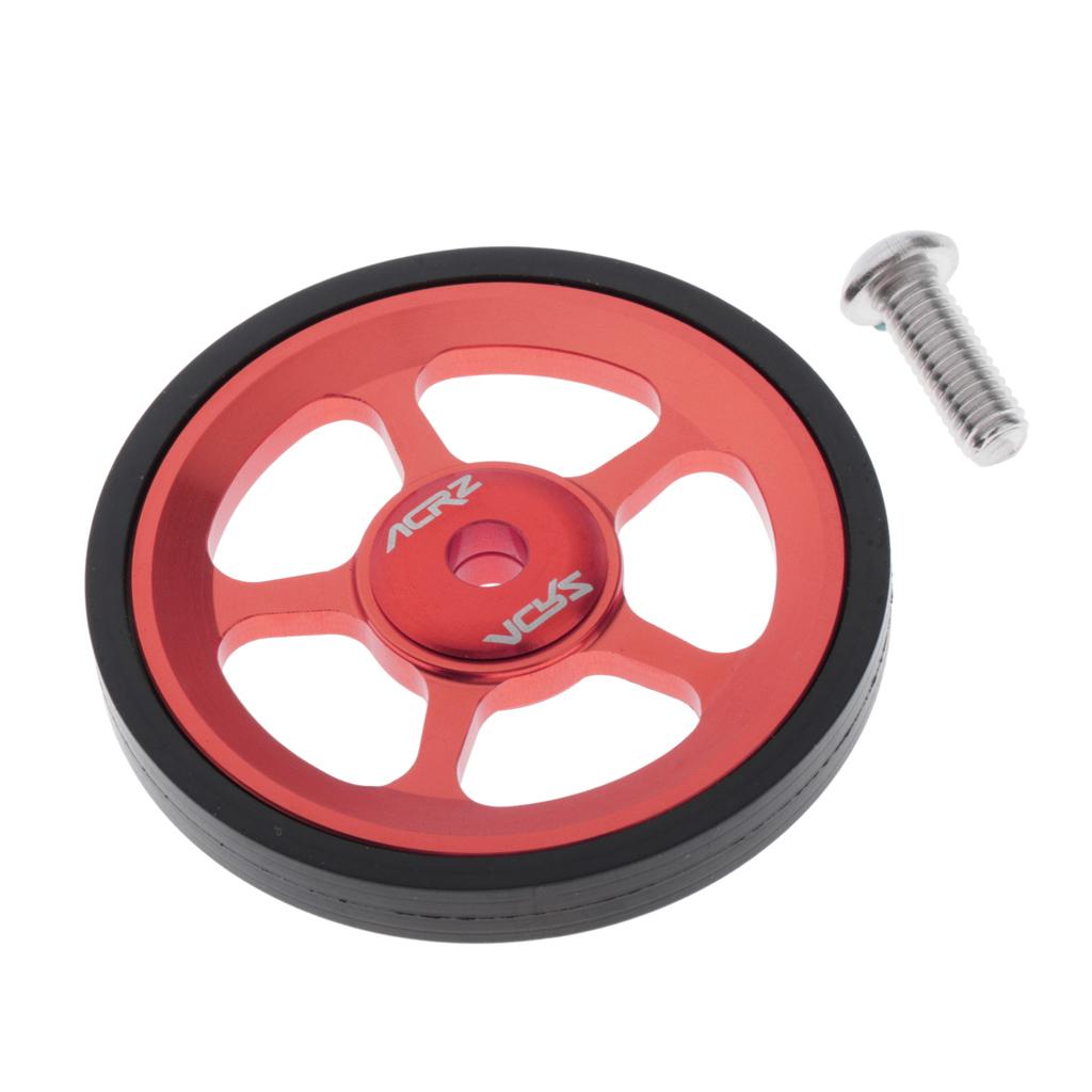 Premium Folding Bike Easy Wheels Modified Easywheel for Brompton