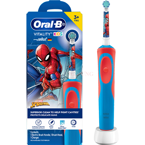 Bàn chải điện trẻ em Oral-B Vitality Kids D12.513 - Hàng chính hãng