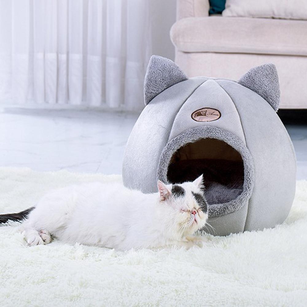 Lều ngủ cho thú cưng bằng nhung sưởi ấm tốt
