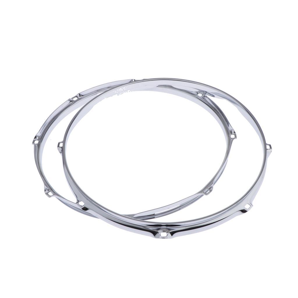 13" 8 hole Snare Drum  Hoop Set for Drum Set Build or Restoration