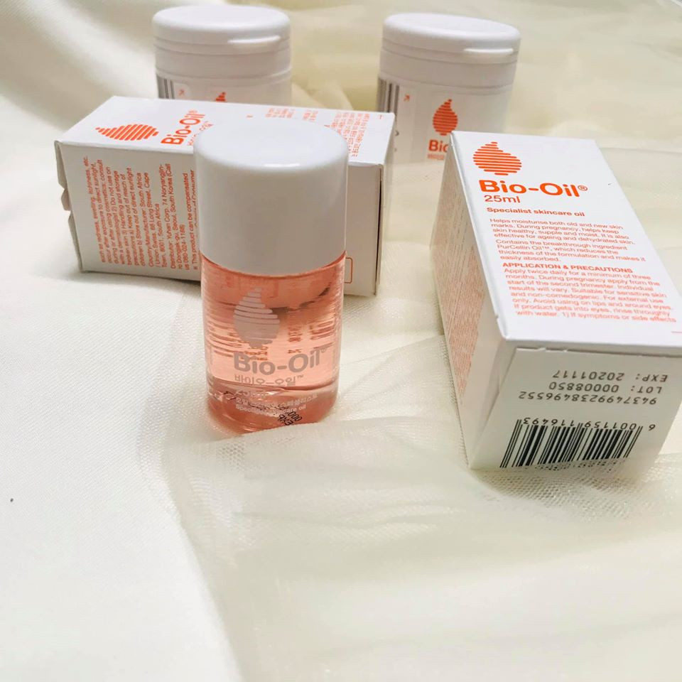 Bio oil 25ml dầu dưỡng da giảm rạn, ngừa thâm, mờ sẹo + Tặng ngay 1 lotion dưỡng ẩm, ngăn ngừa rạn Palmer's 5ml của mỹ