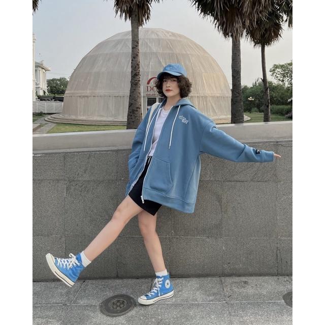 Áo Khoác Hoodie Zip Cinder Promax Kéo Khóa, Áo Hoodie Zip Nam Nữ Form Rộng Thêu Cao Cấp, Local Brand