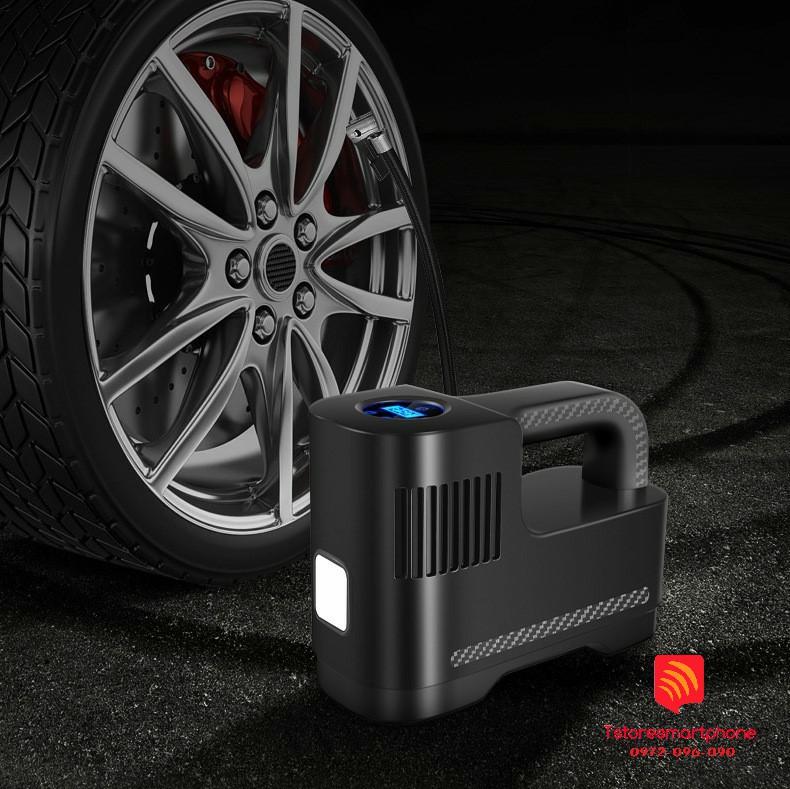 Bơm lốp Air Compressor ST-217 12V 3 trong 1 cho xe ô tô, xe máy