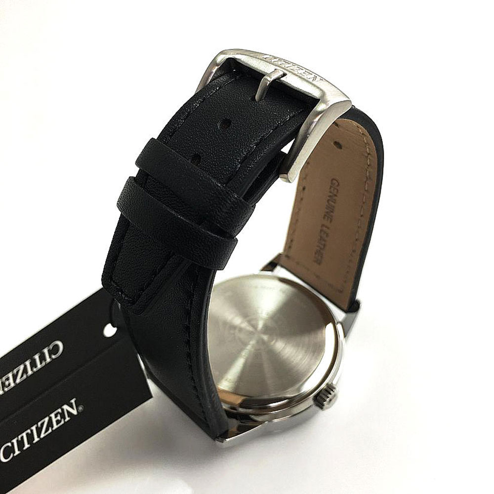 Đồng Hồ Nam Citizen Dây Da BU3020-15E - Mặt Đen